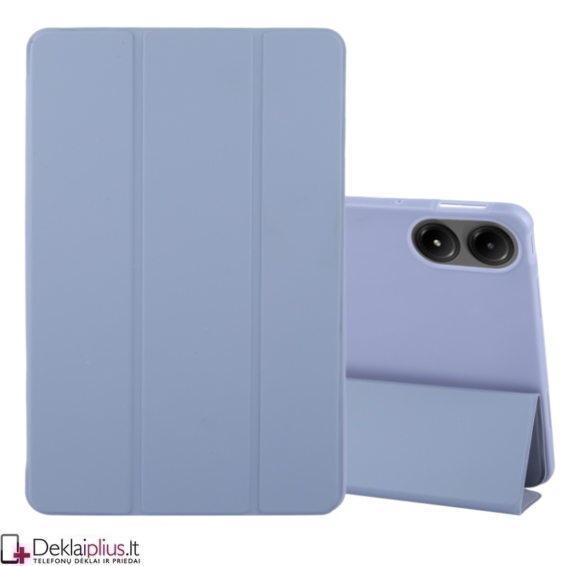 Smart soft dirbtinės odos dėklas - levandų pilkos spalvos Xiaomi Redmi Pad Pro 12.1/Poco Pad 12.1) Smart soft dirbtinės odos dėklas - levandų pilkos spalvos Xiaomi Redmi Pad Pro 12.1/Poco Pad 12.1)